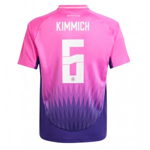 Fotbalové Dres Německo Joshua Kimmich #6 Venkovní Oblečení ME 2024 Krátký Rukáv